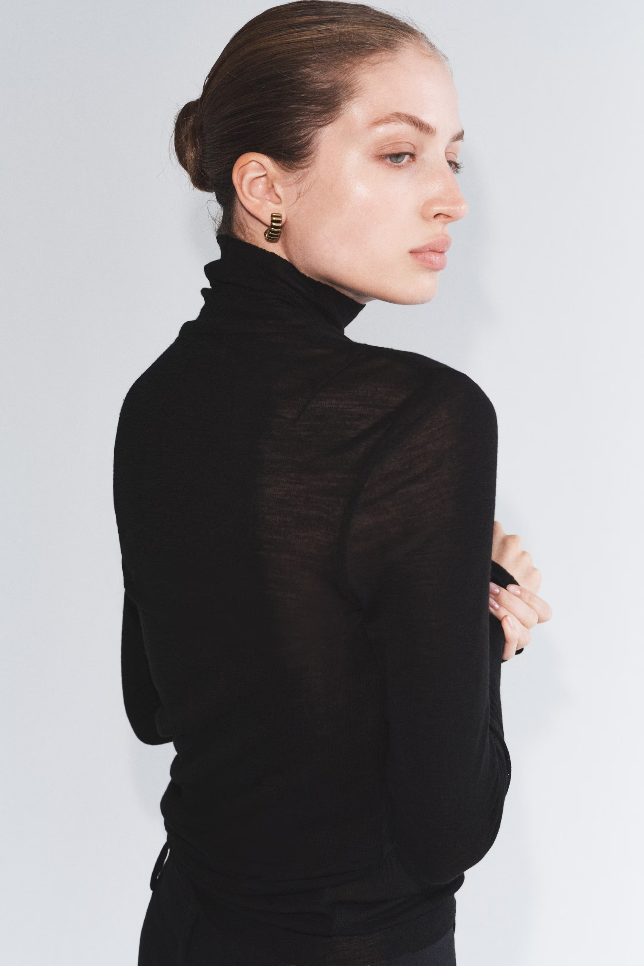 Merino Wool Turtleneck Sweater | H&M (US + CA)