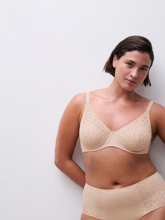 Norah Comfort Underwire Bra Nude Blush | Chantelle Lingerie