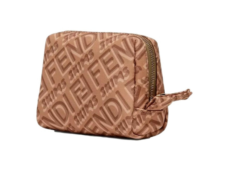 Fendi x Skims Nylon Sand Small Beauty Pouch | JTV Jewelry