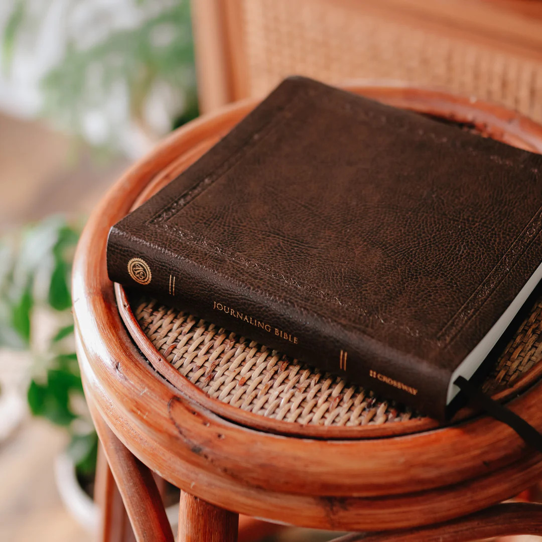 ESV Journaling Bible - Mocha Bonded Leather | The Daily Grace Co.