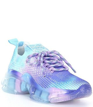Girls' J-Miss Rainbow Ombre Rhinestone Sneakers (Youth) | Dillard's