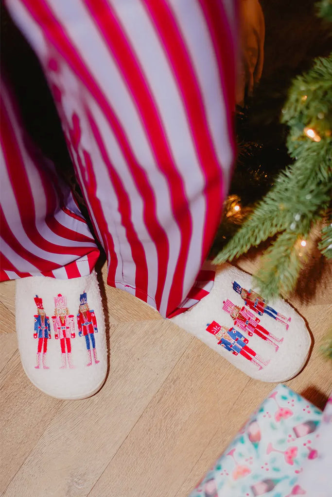 Nutcrackers Holiday Slippers Women | Katydid