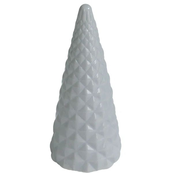 10" Taupe Ceramic Cone Table Top Christmas Tree | Wayfair Professional