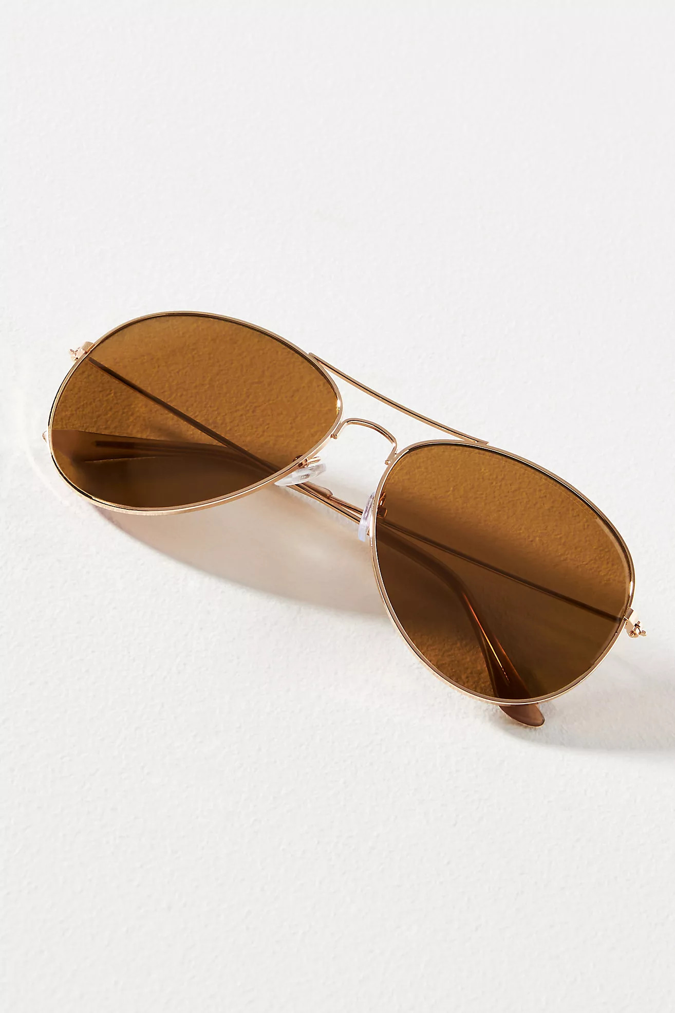 Tinted Aviator Sunglasses | Anthropologie (US)