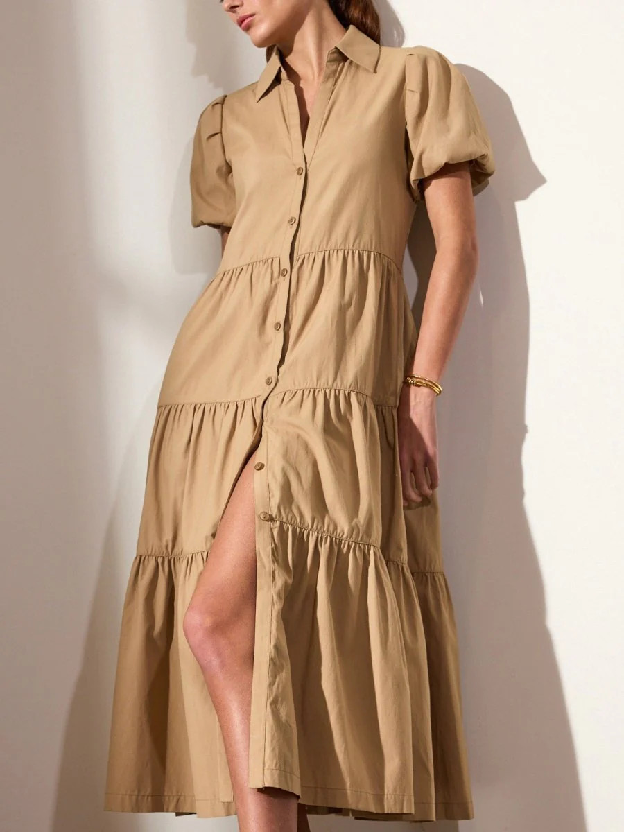 Women's Havana Dress in Tan | Brochu Walker