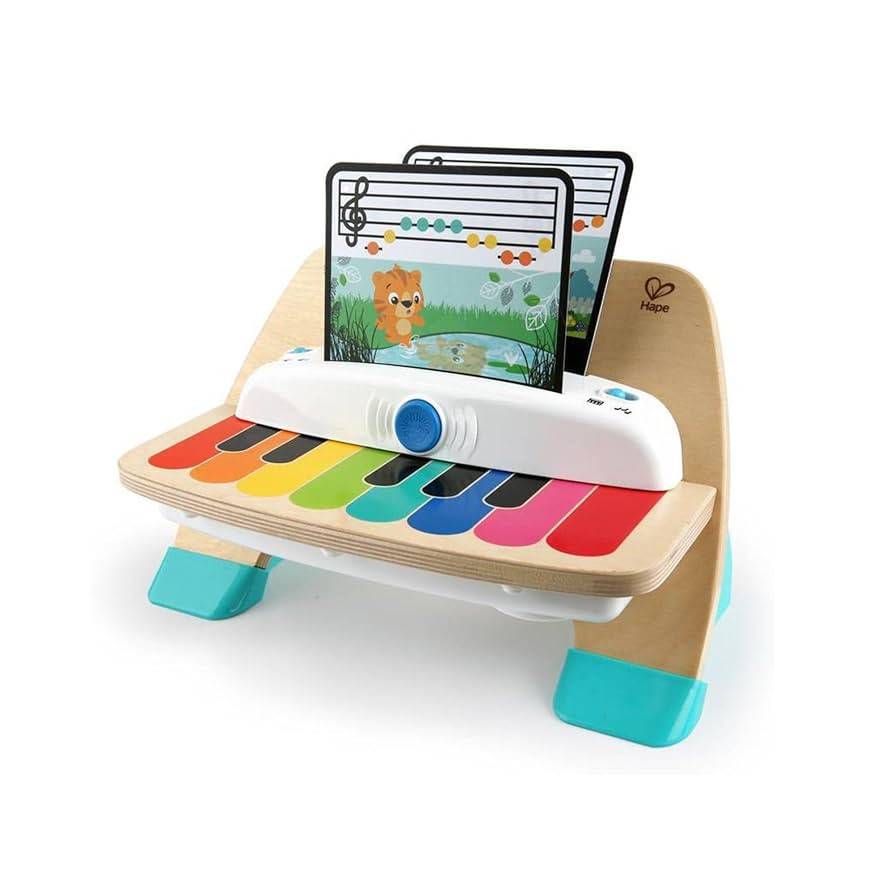 Baby Einstein and Hape Magic Touch Wooden Toy Piano, Montessori Musical Learning Toy for Babies a... | Amazon (US)