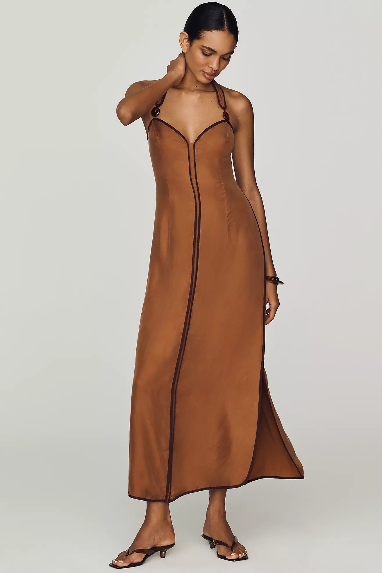 Sancia Verity Halter Maxi Dress | Anthropologie (US)