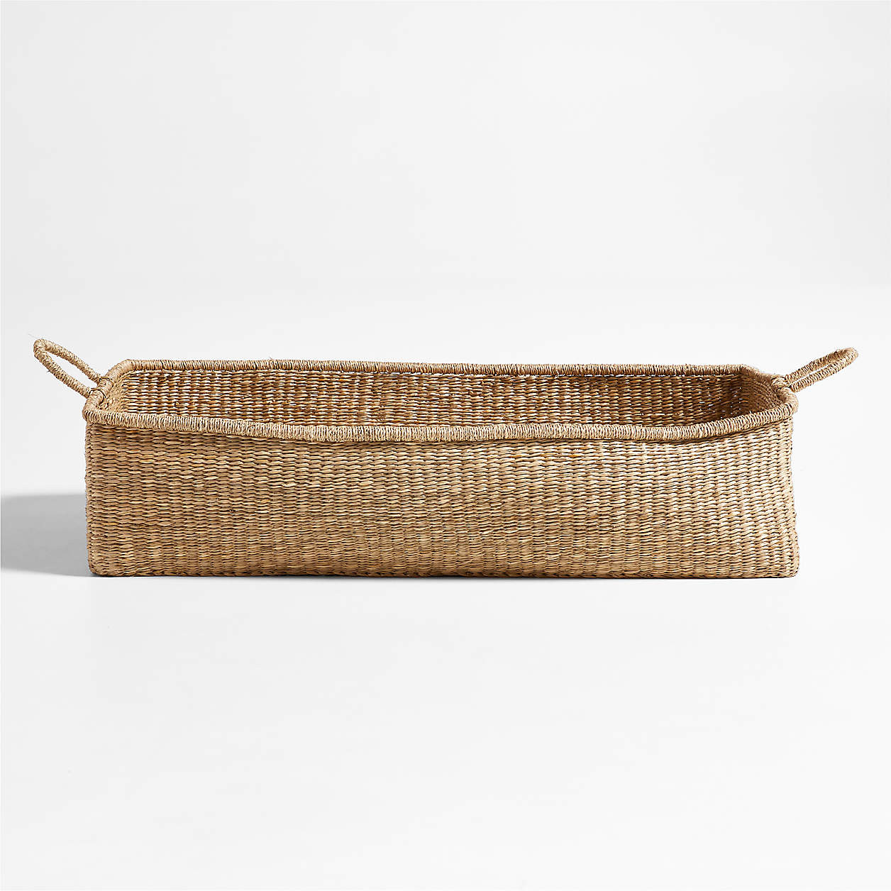 Vonne Small Square Decorative Basket + Reviews | Crate & Barrel | Crate & Barrel