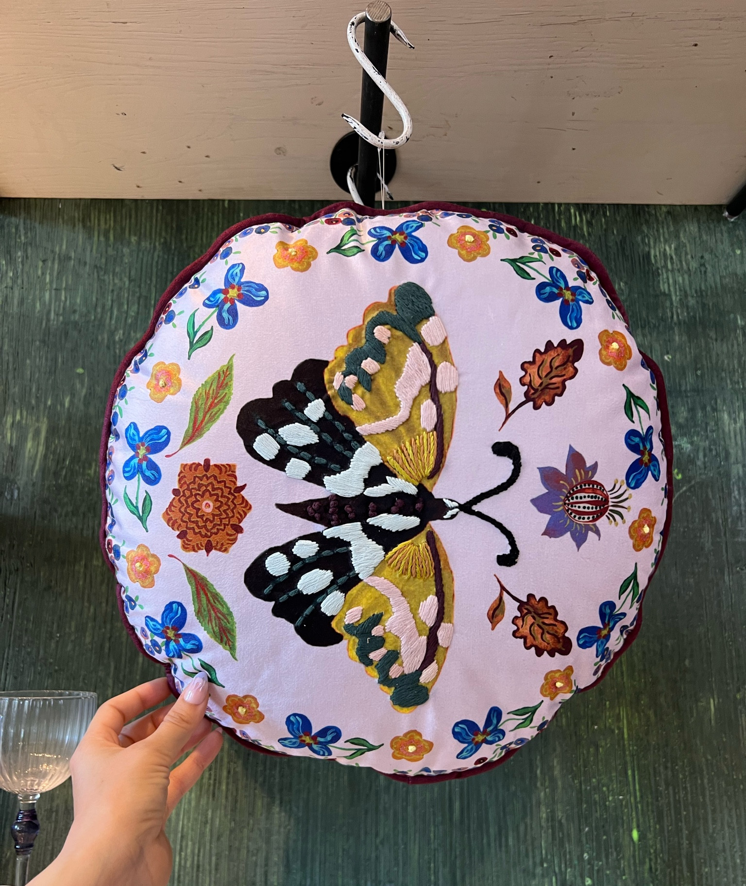 The prettiest butterfly pillow from Anthropologie 

#LTKunder100 #LTKFind #LTKSeasonal