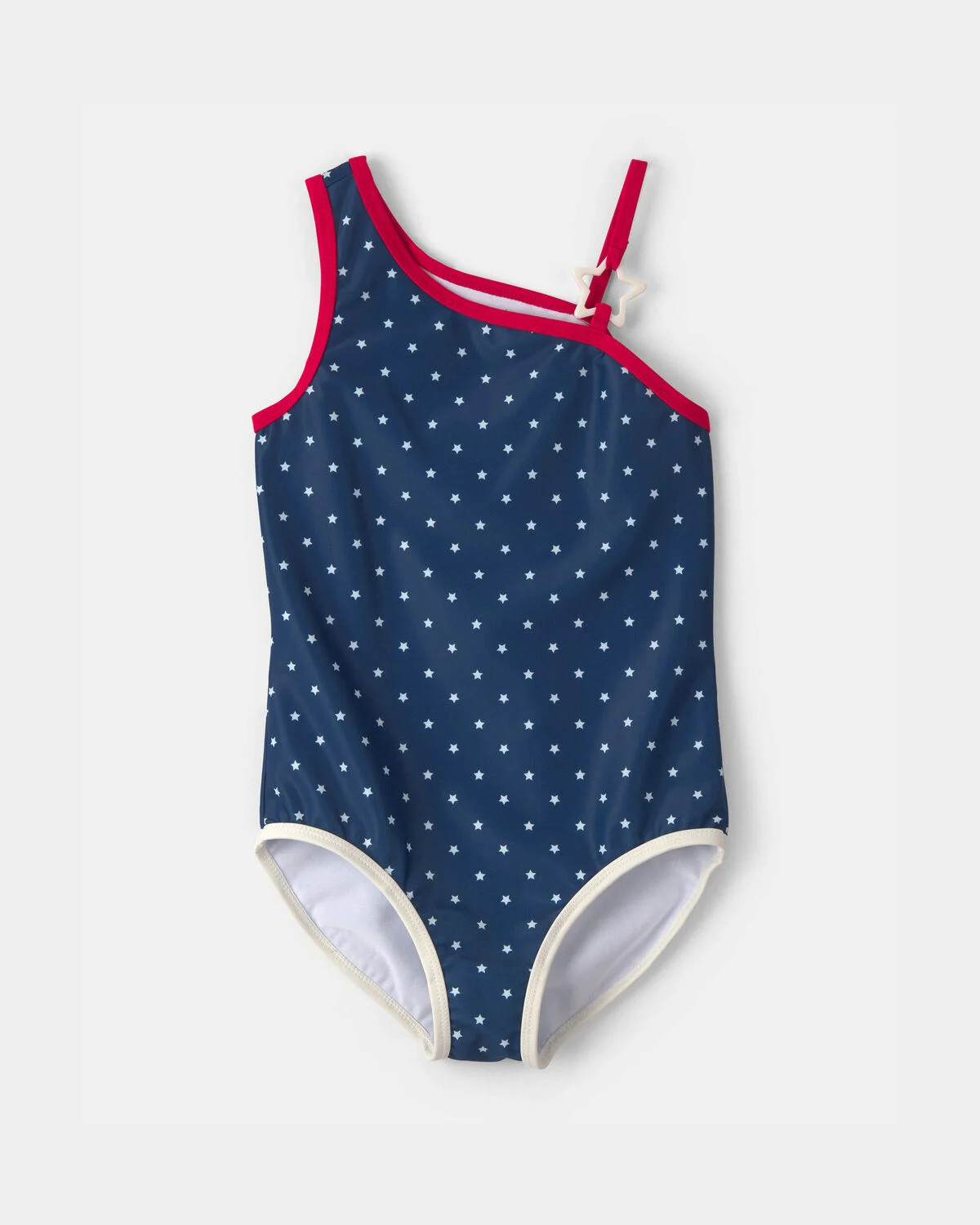 Girls American Flag 1-Piece Swimsuit - Red/White/Blue | Carter's Inc