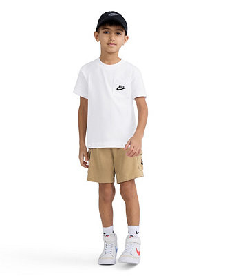 Nike Toddler Boys' 2T-4T Pocket T-Shirt and French Terry Shorts, 2-Piece Set - Macy's | Macy's