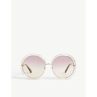 Carlina CE114SD round sunglasses | Selfridges