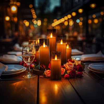 Grey Flameless LED Candles with Remote & Timer, Battery Operated, Flickering Plexiglass Pillars, 9-Pack (2.2" x 5"/6"/7") | Wayfair North America