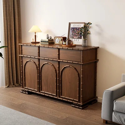 Retro Solid Wood Accent Cabinet | Wayfair North America