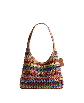Brooklyn Medium Multi Straw Shoulder Bag 28 | Macy's