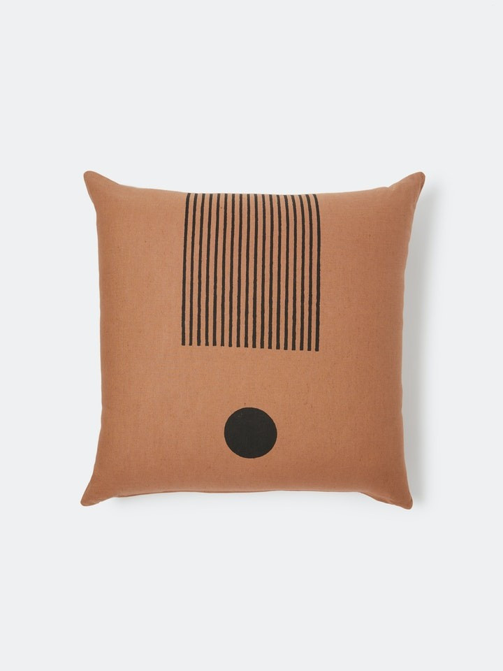 Freda Block Print Pillow | Verishop