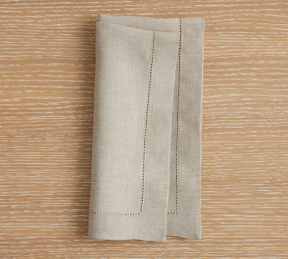 Belgian Linen Napkins - Set of 12 | Pottery Barn (US)