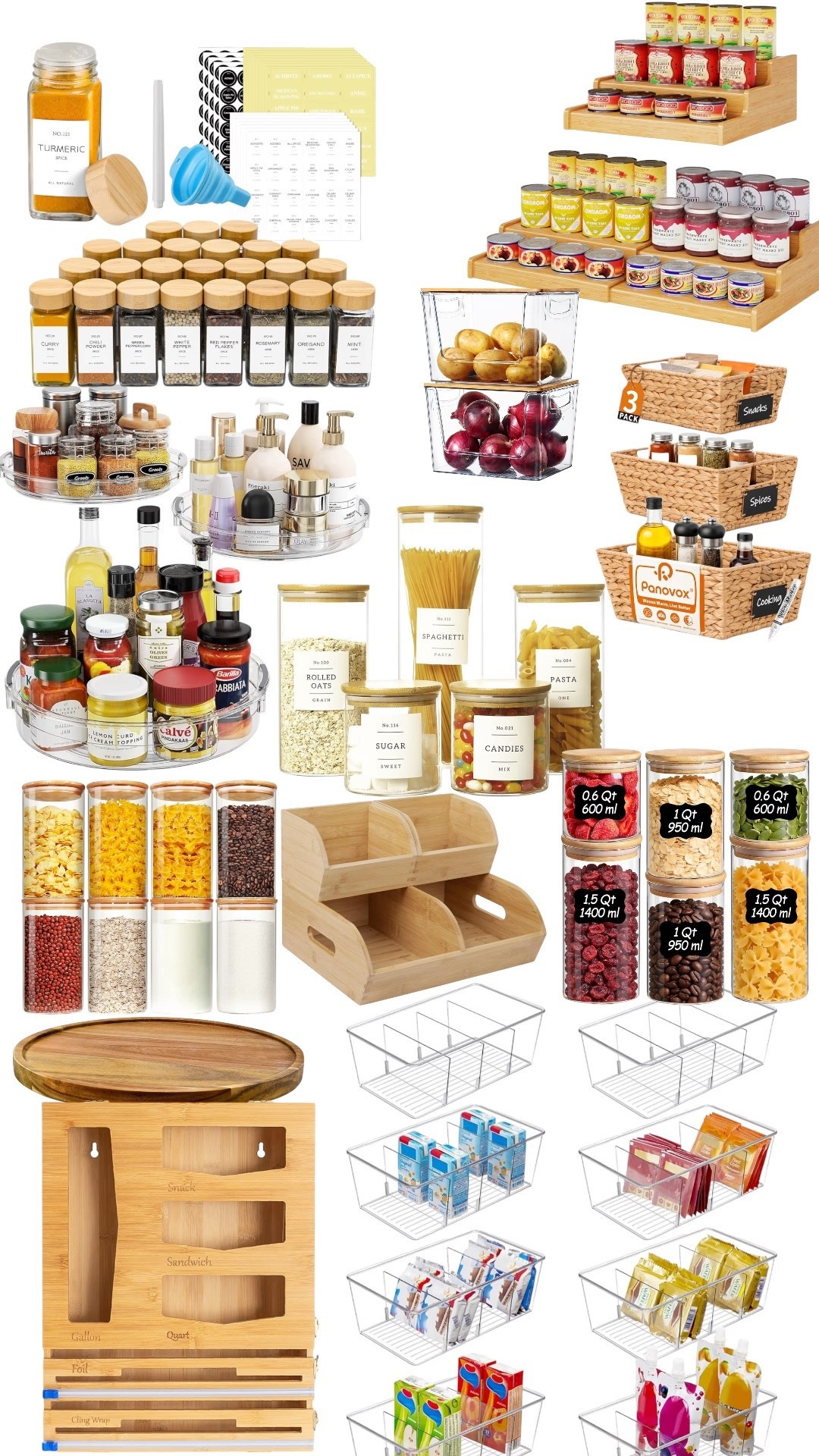 Pantry storage and organization 

Kitchen essentials 

Kitchen storage 

#LTKHome