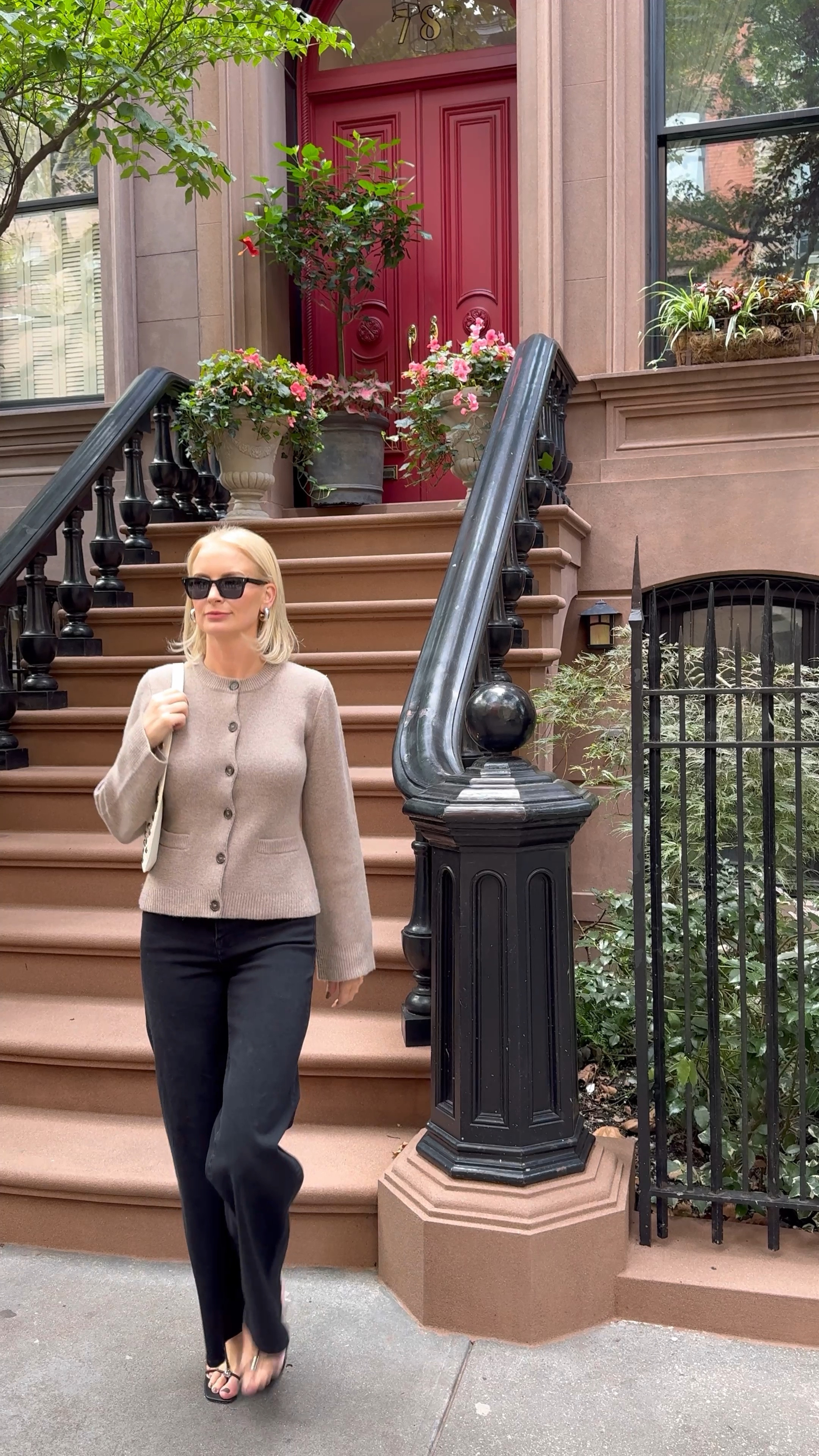 Can we rewind to yesterday for that amazing sweater weather again?! Shop my outfit on the LTK app 🖤

Wearing a small in the cardigan. Jeans and sandals fit true to size! 

#LTKStyleTip #LTKShoeCrush #LTKFindsUnder100