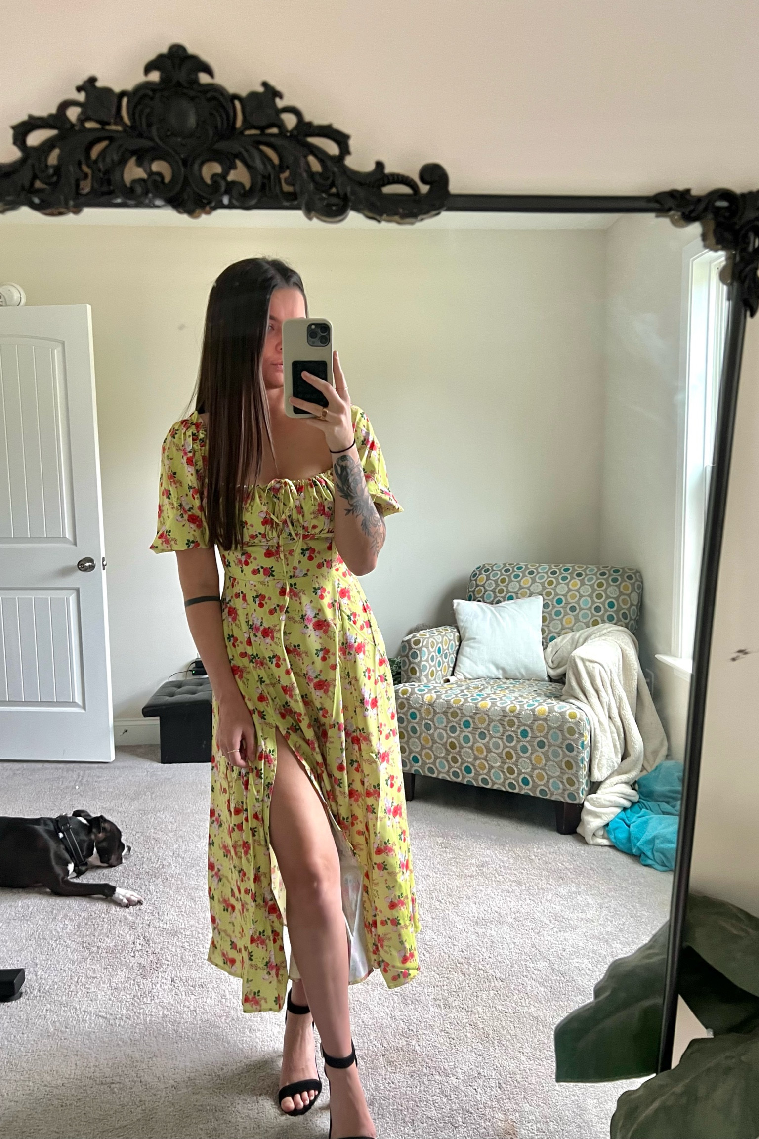 Floral dress for under $10! Great for all occasions, I wore it to a tea party! 

#LTKSeasonal #LTKwedding #LTKSale