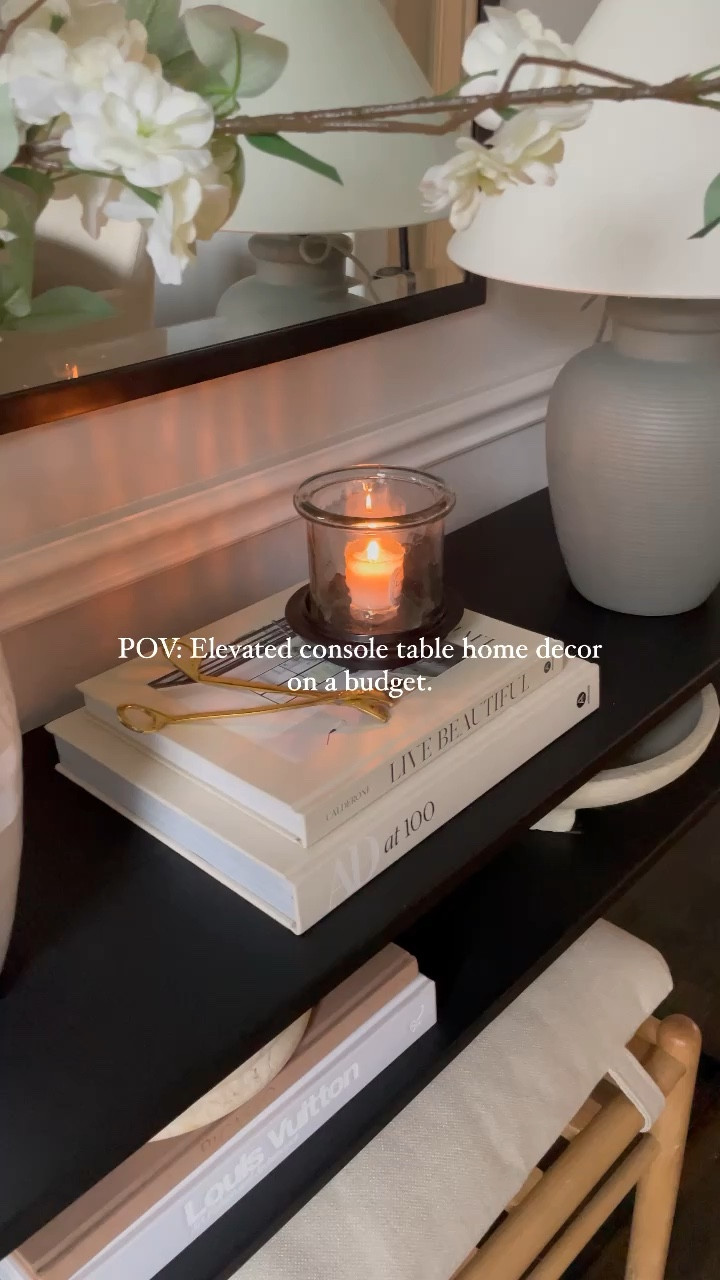 All of our console table home decor is budget friendly from either Walmart, Target or Amazon home! 

home decor, our everyday home, Area rug, console table, wall art, swivel chair, side table, coffee table, coffee table decor, bedroom, dining room, kitchen, amazon, Walmart, neutral decor, budget friendly, affordable home decor, home office, tv stand, sectional sofa, dining table

#LTKhome #LTKVideo #LTKfindsunder50