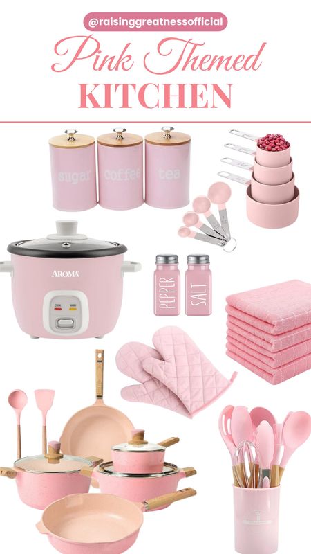 Elevate your culinary space with charming essentials: a pretty knife set, cute kitchen utensils, cozy mittens, lovely pots and pans, a whimsical peppermints container, and adorable coasters. Infuse your kitchen with sweet charm and warmth. Let every detail radiate joy and delight! 🍽️💕 #PinkKitchen #KitchenEssentials #PrettyInPink

#LTKsalealert #LTKhome