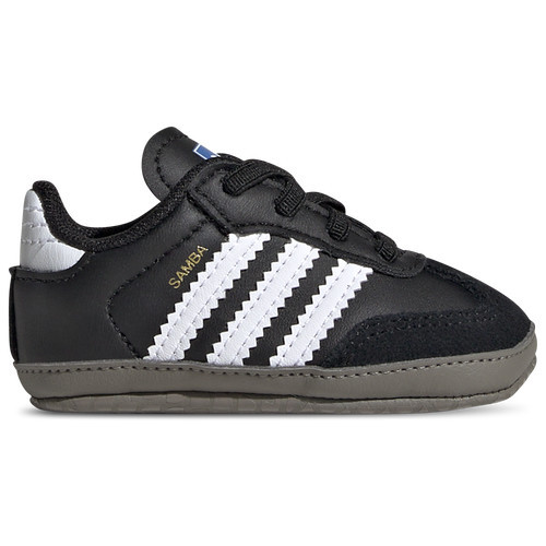 Adidas Boys adidas Originals Samba Crib - Boys' Infant Shoes Black/White Size 01.0 | Foot Locker CA