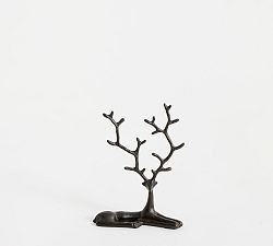 Bronze Sculpted Reindeer | Pottery Barn (US)