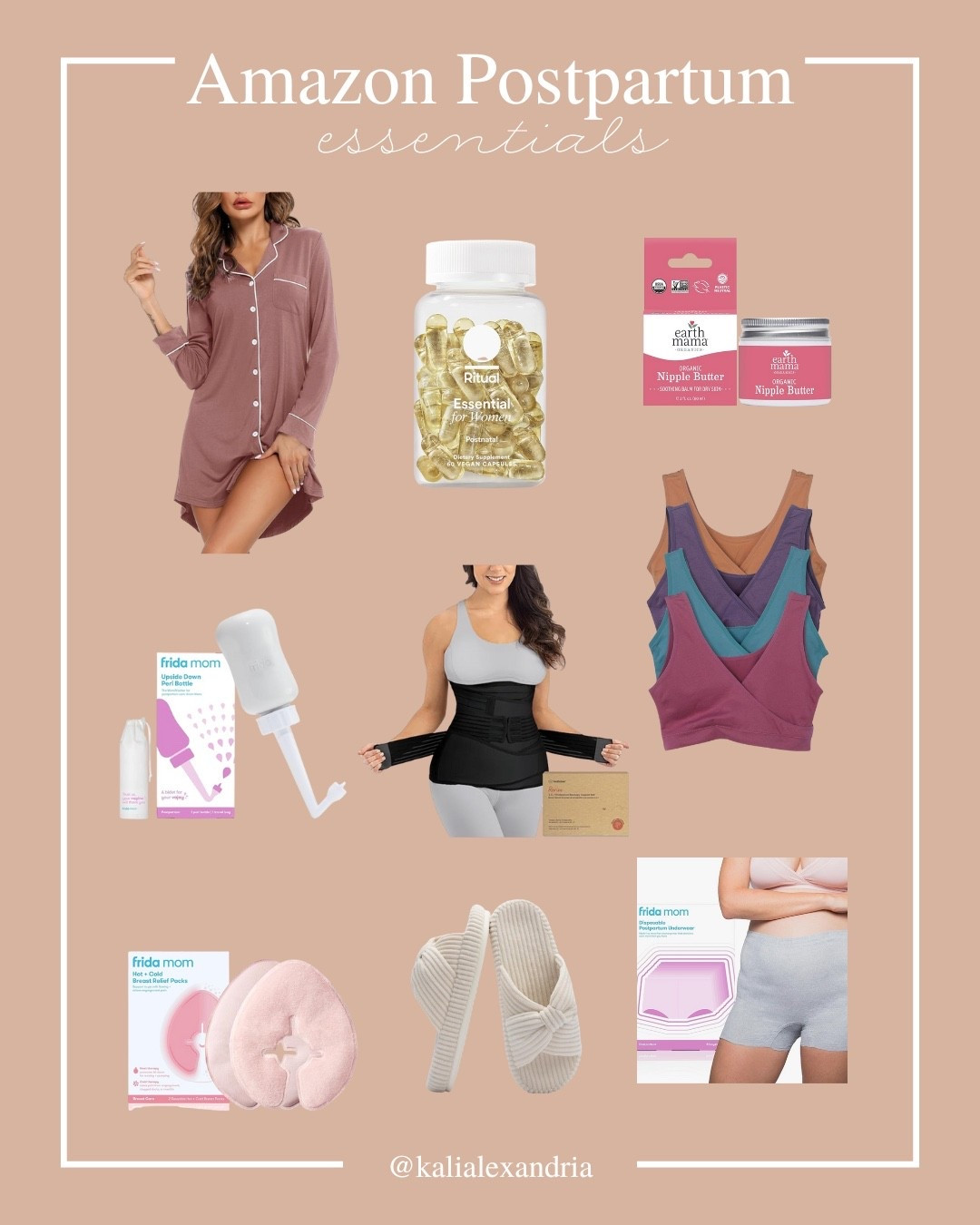 Amazon postpartum essentials, postpartum must haves, new mom must haves, first time mom, labor and delivery 

#LTKBump #LTKBaby