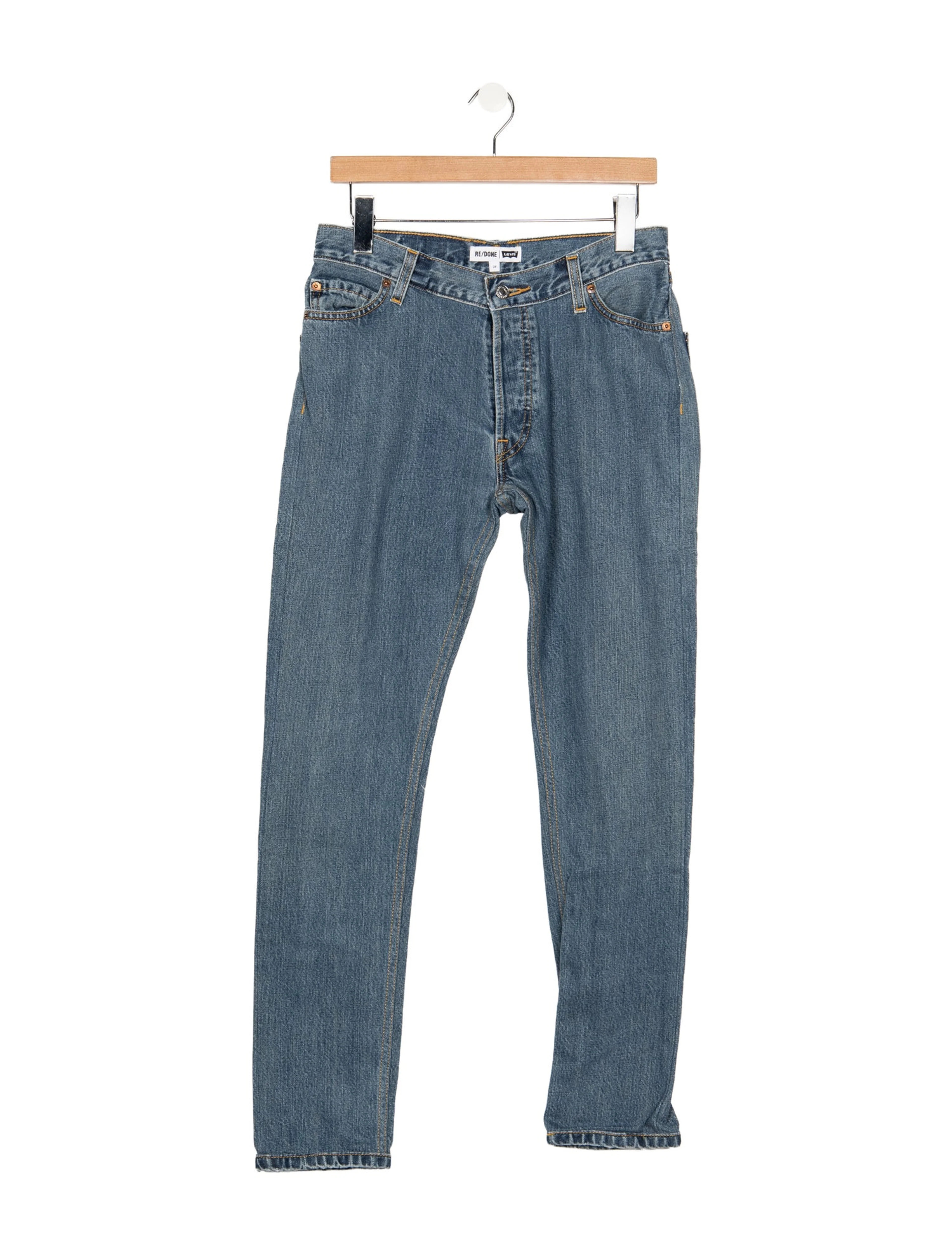 Mid-Rise Straight Leg Jeans | The RealReal