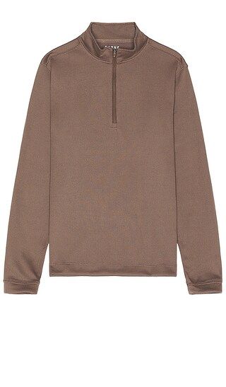 Commuter 1/4 Zip in Coffee Marle | Revolve Clothing (Global)