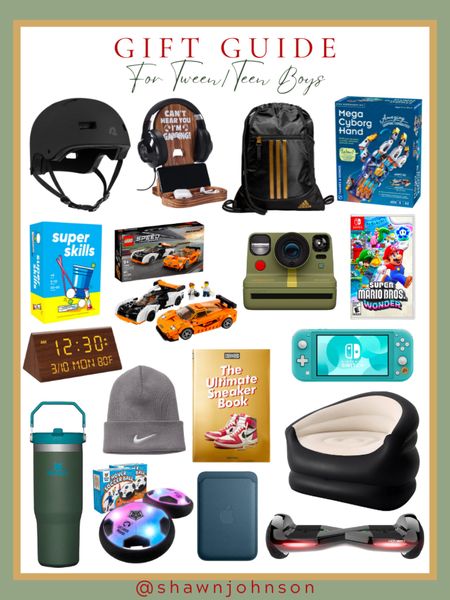 Unlock the cool factor with these gift ideas for tween/teen boys!  From tech gadgets to trendy gear, find the perfect present that matches their awesome vibe. #TeenGifts #TweenPresents #GiftsForBoys #CoolTeenGear #GadgetGoals #HolidayShopping #TeenStyle



#LTKkids #LTKmens #LTKGiftGuide