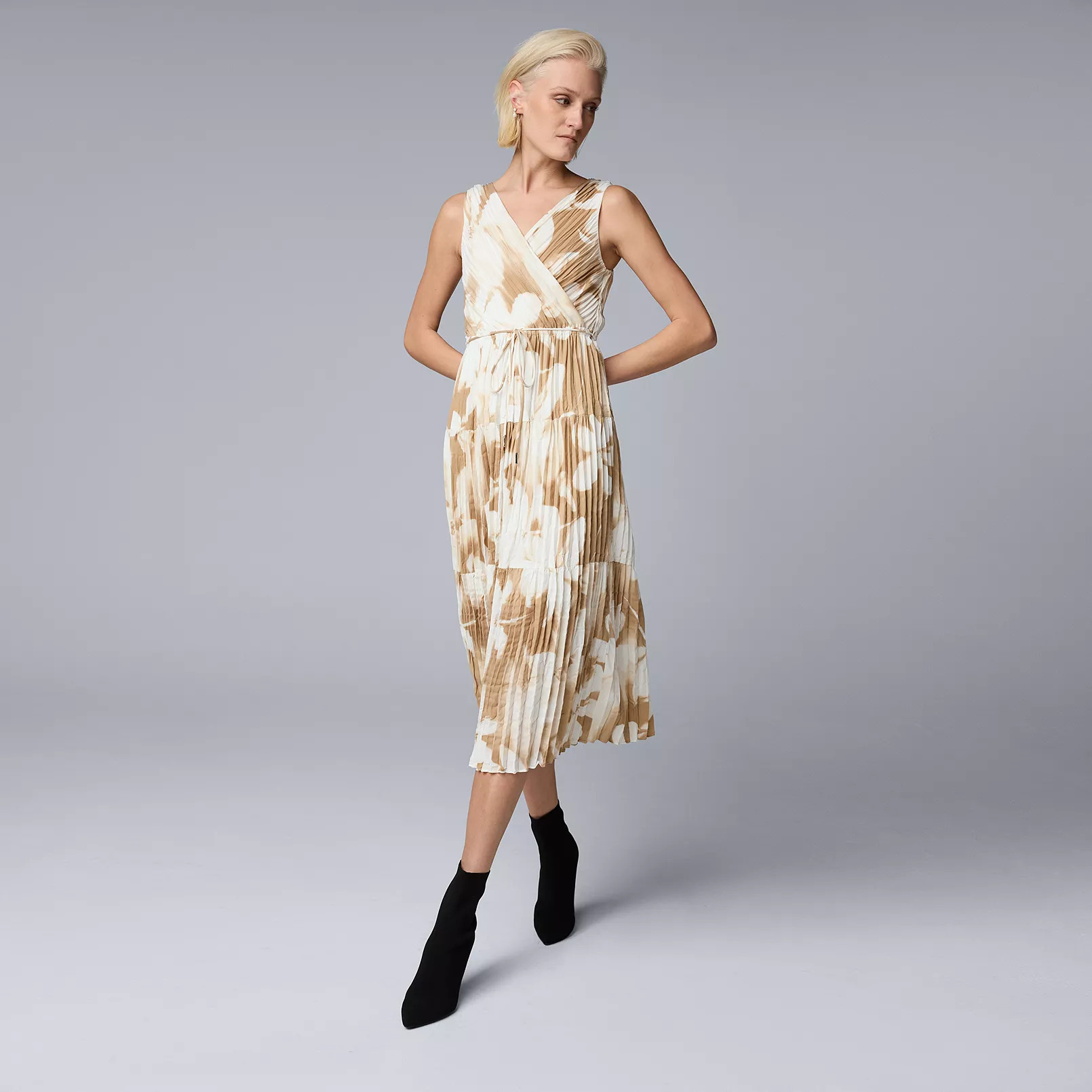 Women's Simply Vera Vera Wang Double-V Maxi Dress | Kohl's