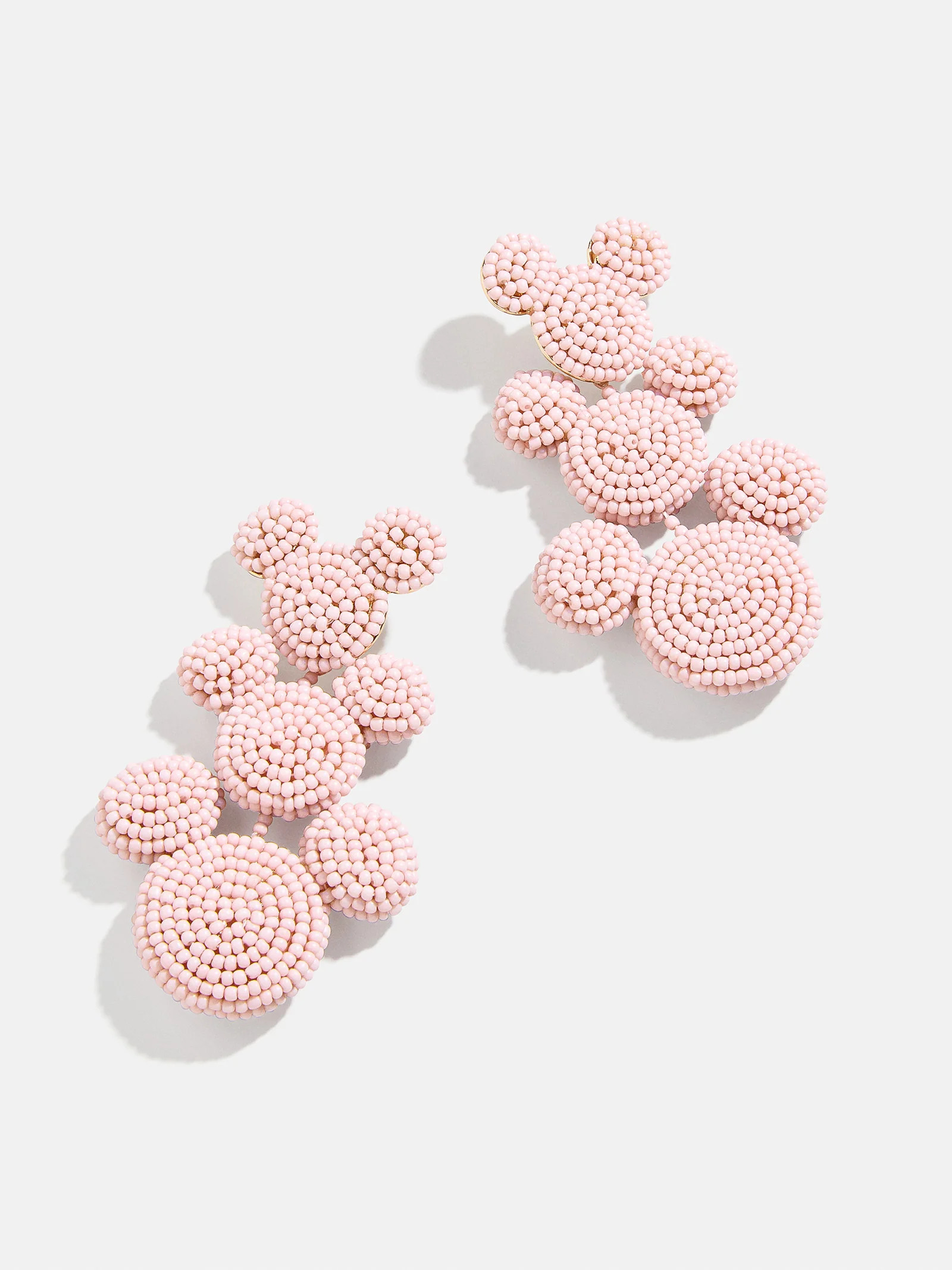 Disney Mickey Mouse Beaded Statement Earrings - Pink | BaubleBar