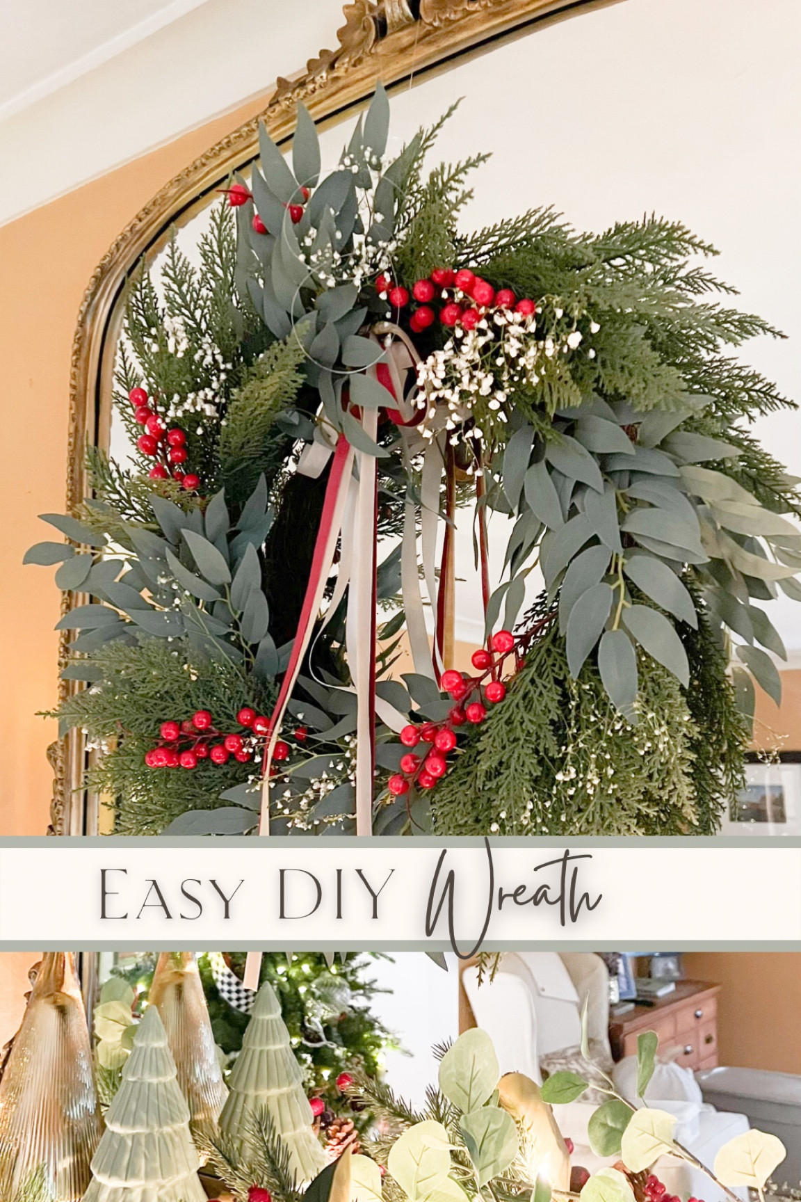 DIY wreath hack! 

#LTKHoliday #LTKhome #LTKstyletip