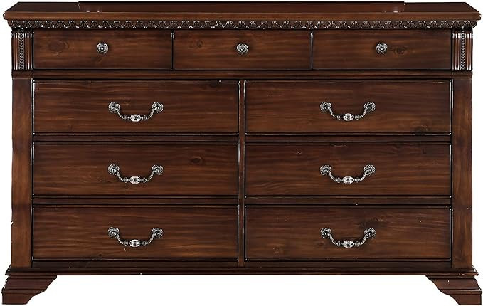 Bernards Isabella Cognac Dresser, Brown | Amazon (US)