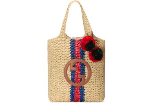 Tote bag with Round Interlocking G | Gucci (US)