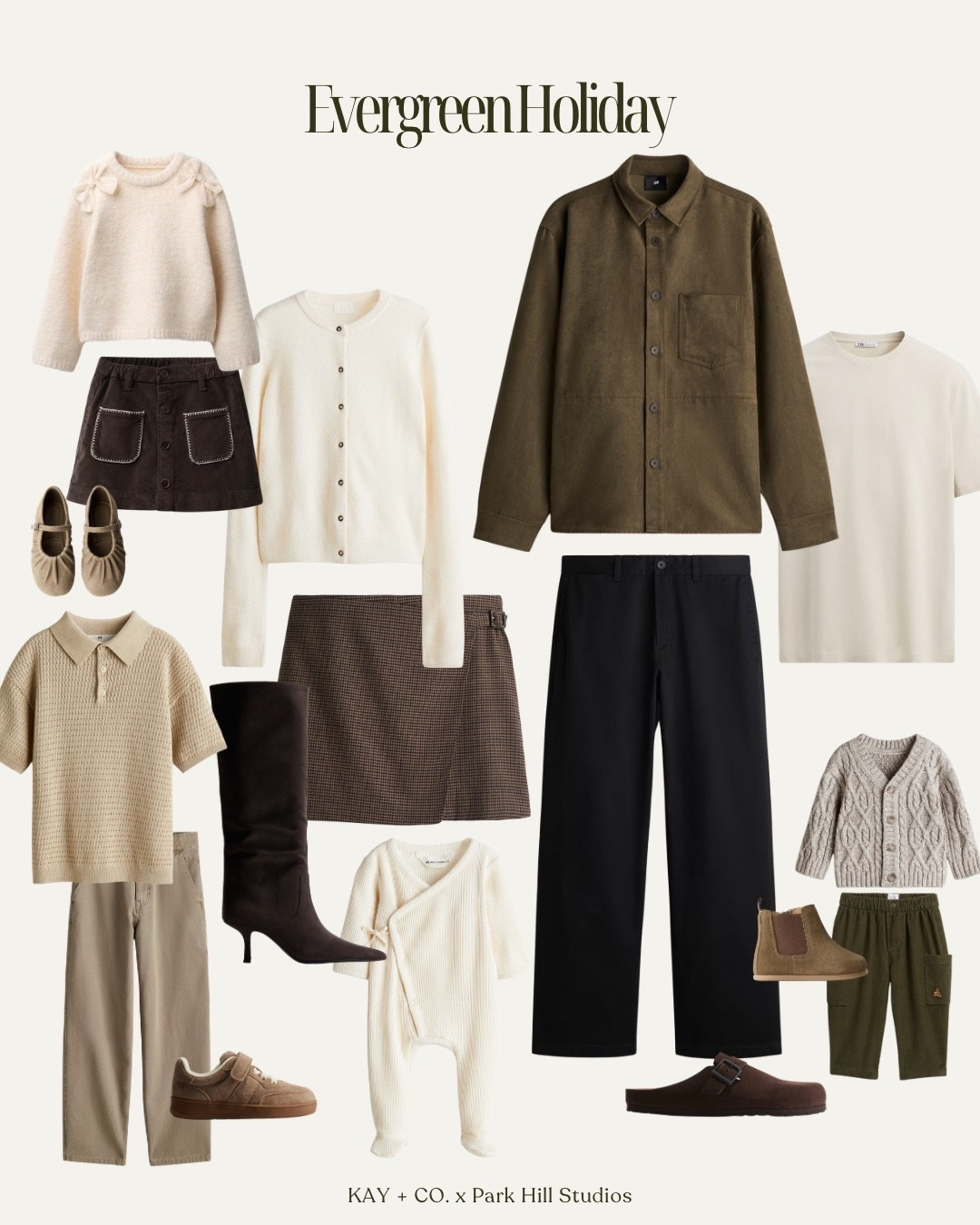 What to Wear - Family Holiday No. 3

#LTKfamily #LTKholiday