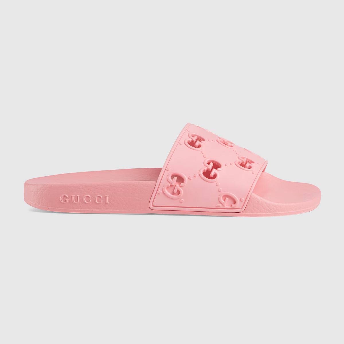 Women's rubber GG slide sandal | Gucci (US)