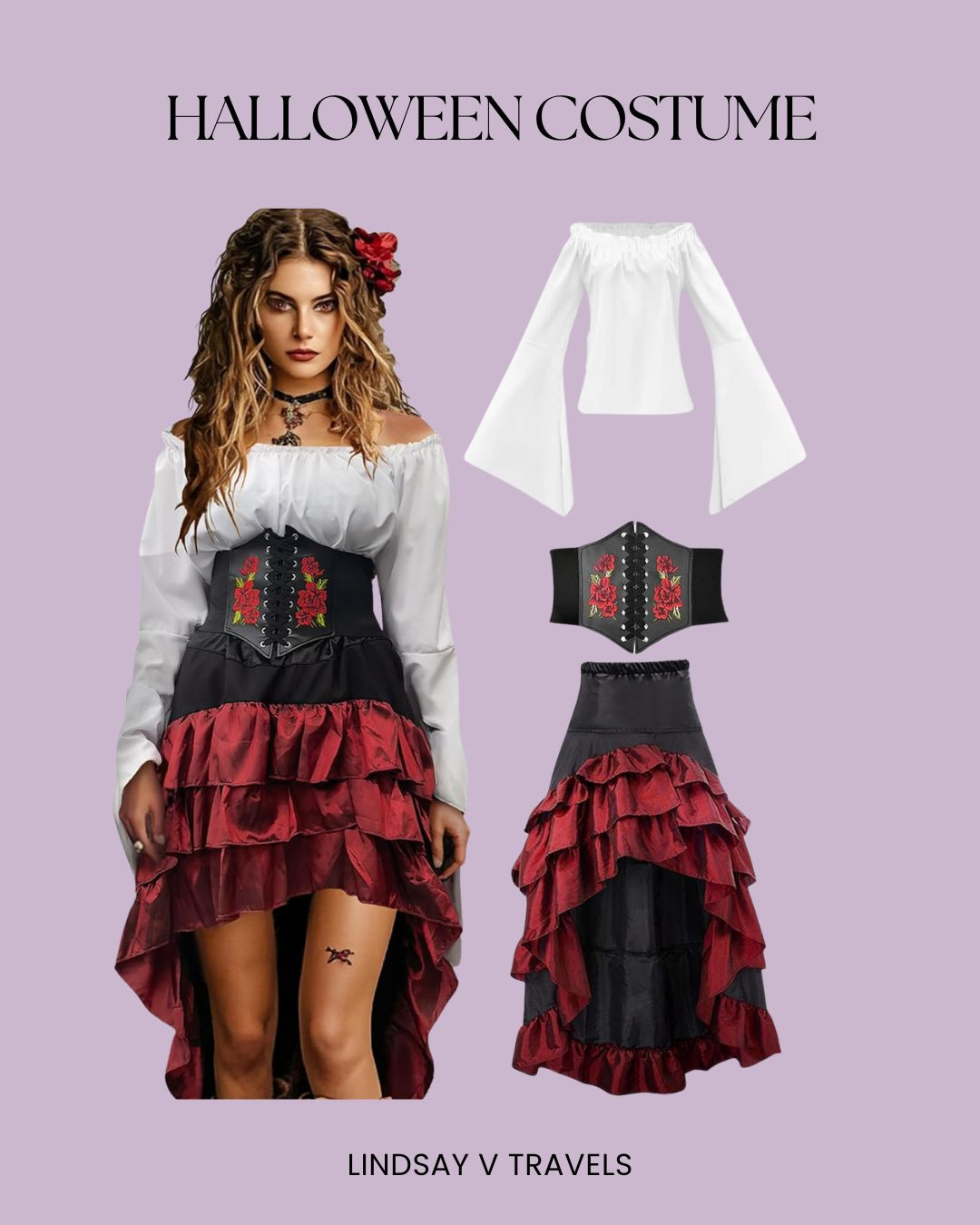 Aye aye, captain 🏴‍☠️✨ Channeling my inner pirate queen this Halloween — bold, fierce, and ready to rule the seas (or at least the costume party 😆).
Shop my full look + accessories below! ⚓️

#LTKFindsUnder100 #LTKHalloween #LTKSeasonal