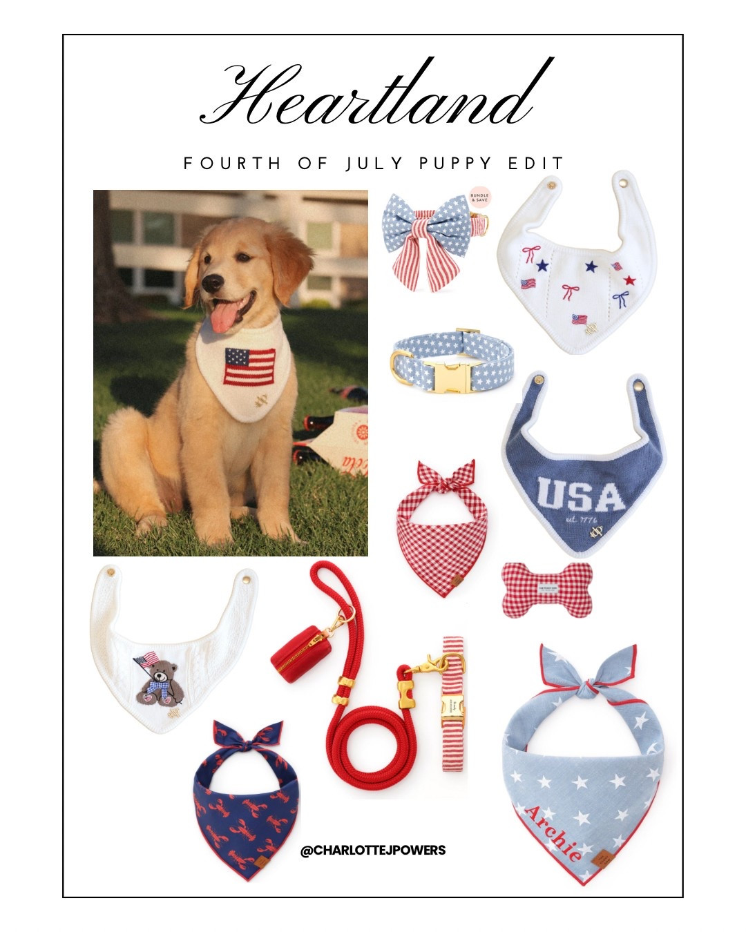 Fourth of July ready for your pup 🍒🐻🇺🇸

#LTKSeasonal #LTKSummerEdit