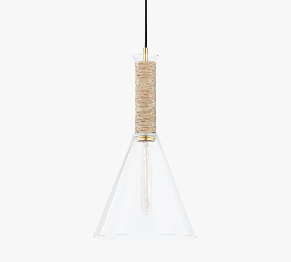 Beckett Glass Pendant (11") | Pottery Barn (US)