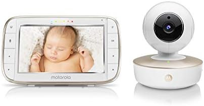Motorola Video Baby Monitor - Wide Angle HD Camera with Infrared Night Vision and Remote Pan, Til... | Amazon (US)
