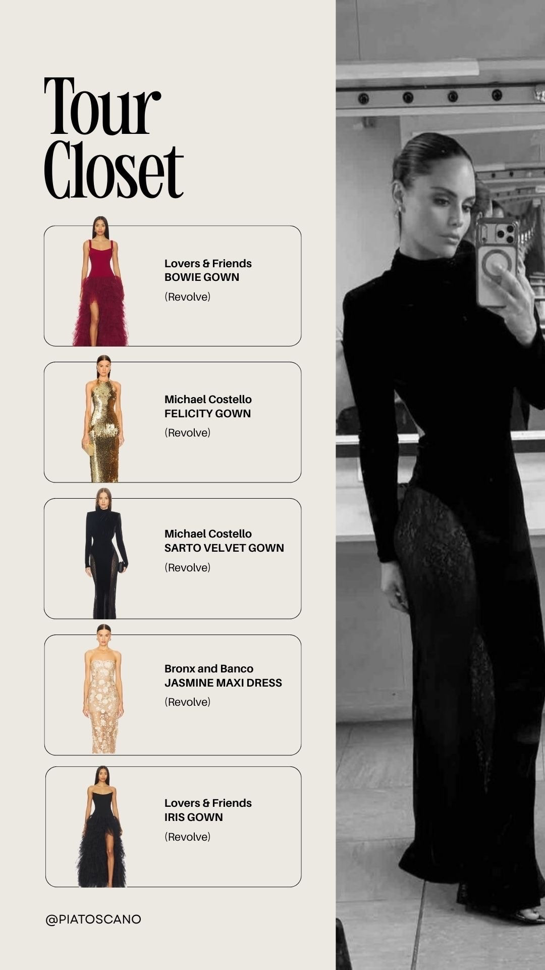 A study in stagewear. Every gown from my last run with Andrea Bocelli is linked below 🤎 #LTKOOTD #Stagewear #LTKGowns #Revolve @Revolve

#LTKPetite #LTKootd #LTKWorkwear