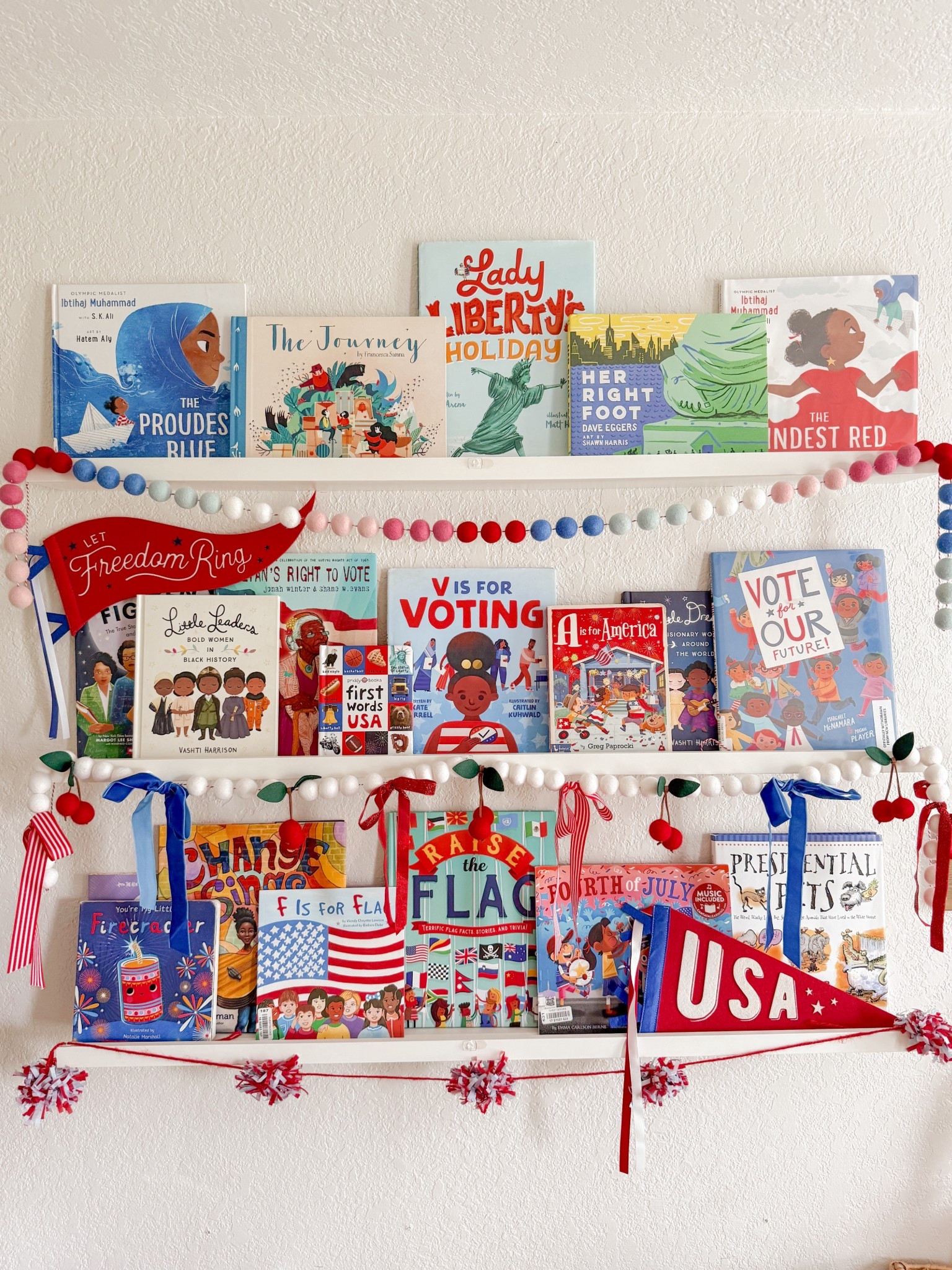 July bookshelves 

#LTKFamily #LTKKids #LTKSeasonal