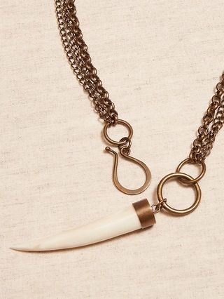 Aureus + Argent | Talisman Chain Necklace | Banana Republic (US)