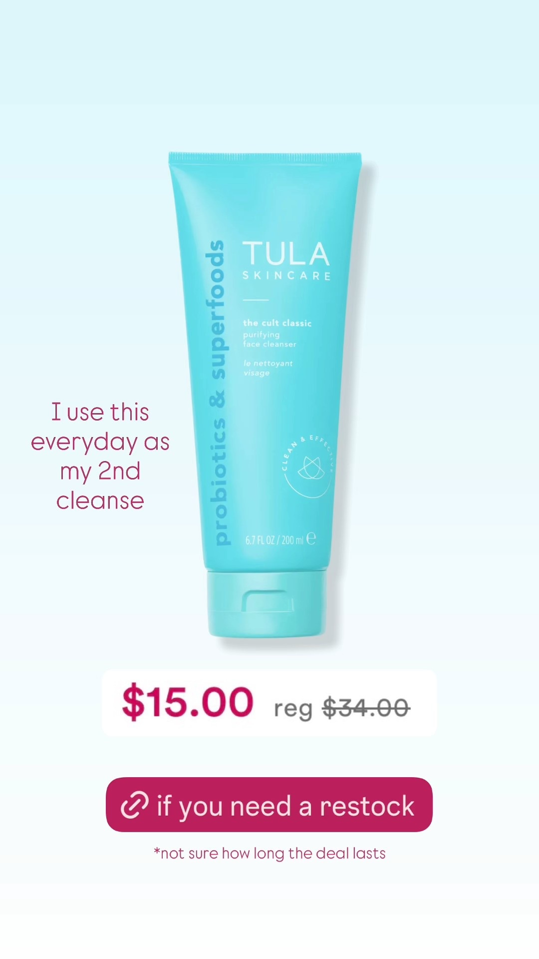 Favorite face wash on sale for $15 

#LTKBeauty #LTKFindsUnder50 #LTKSaleAlert