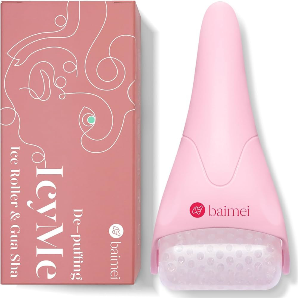 BAIMEI Cryotherapy Ice Roller for Face and Eyes Massager Reduces Puffiness Migraine Pain Relief, ... | Amazon (US)