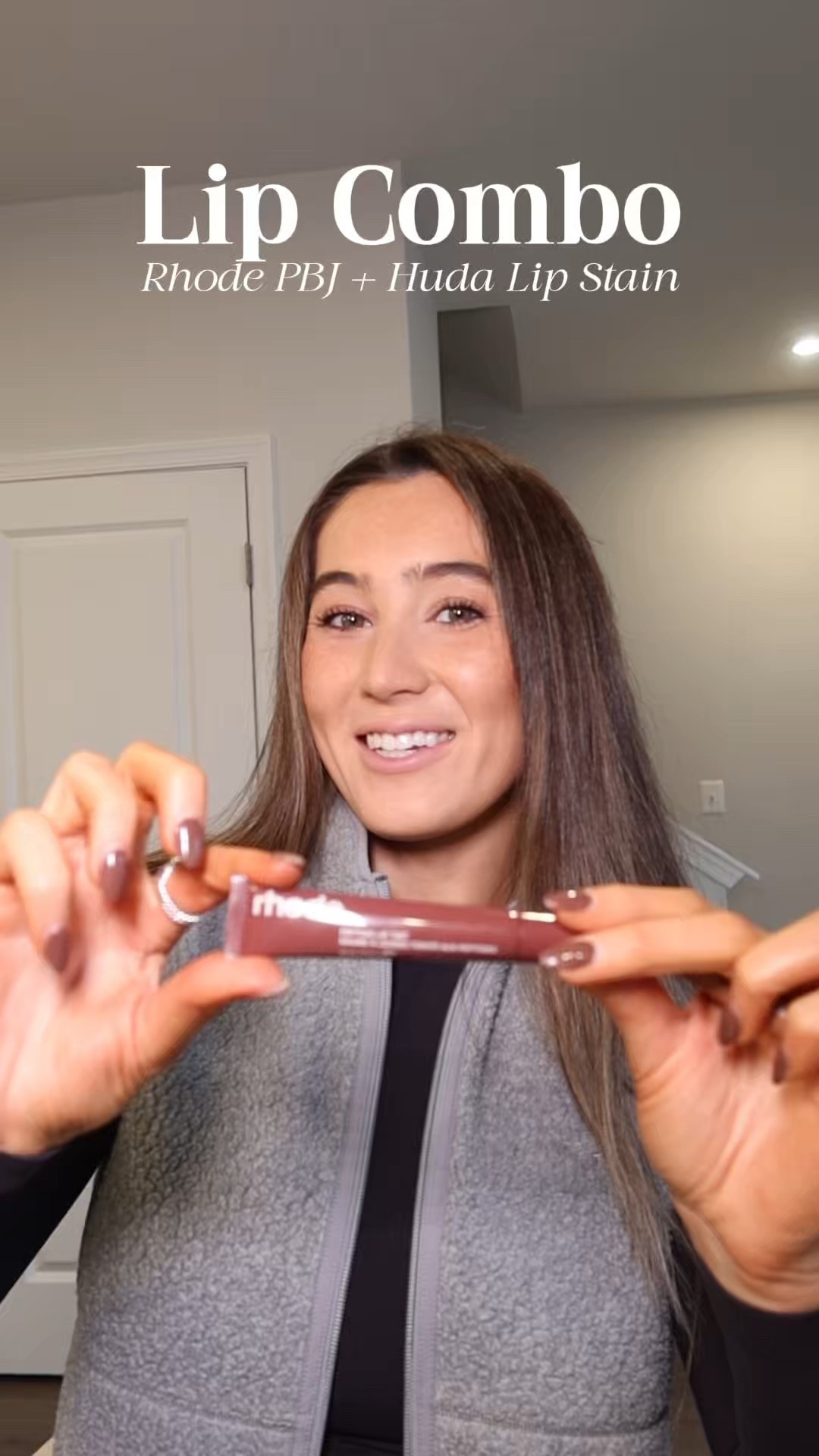 👄 Huda lip stain shade: nude 
Rhode Lip Peptide shade: PBJ

#LTKGiftGuide #LTKBeauty #LTKHoliday