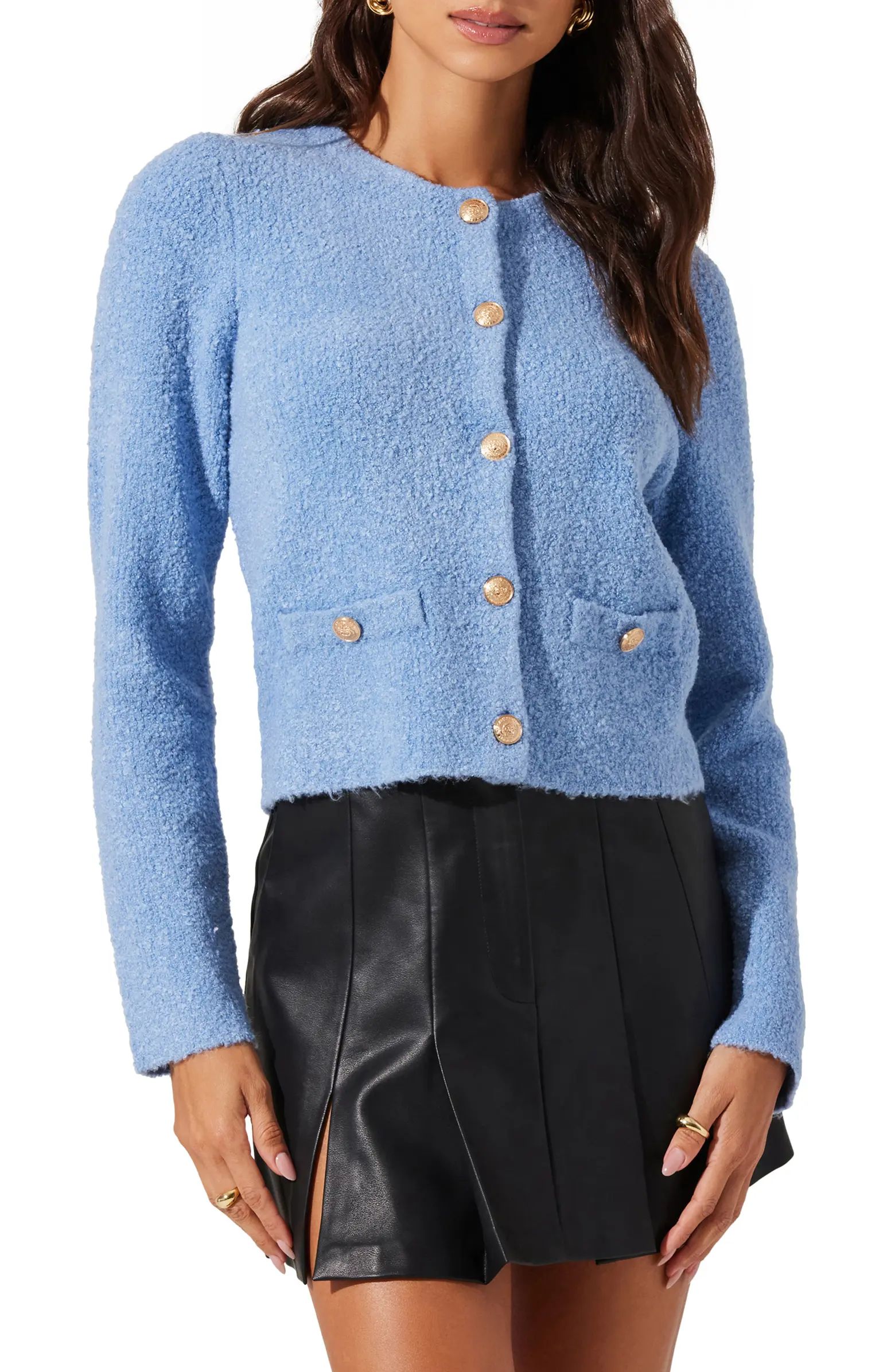 ASTR the Label Teddy Cardigan | Nordstrom | Nordstrom